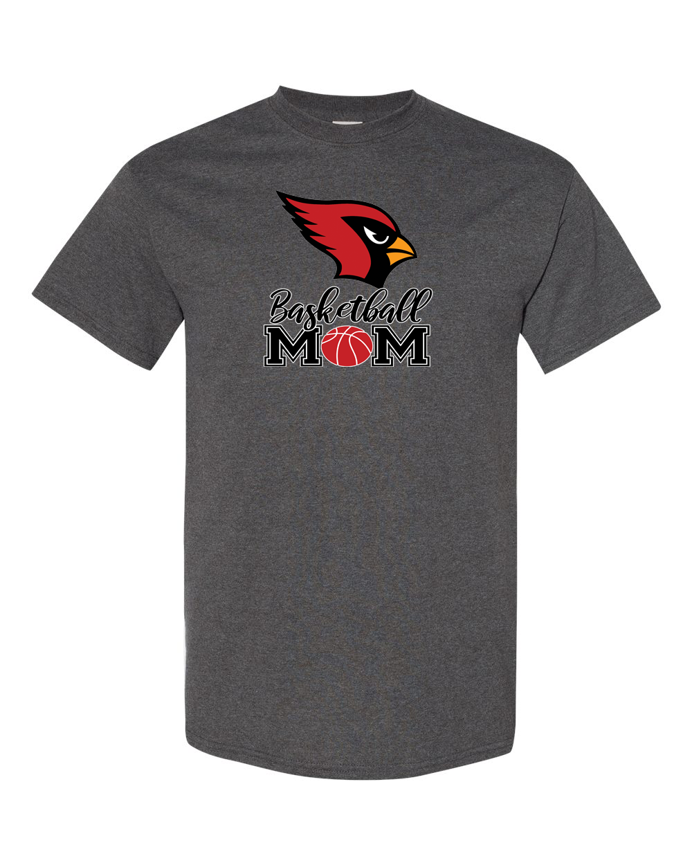 Cardinal Basketball Mom T-Shirt