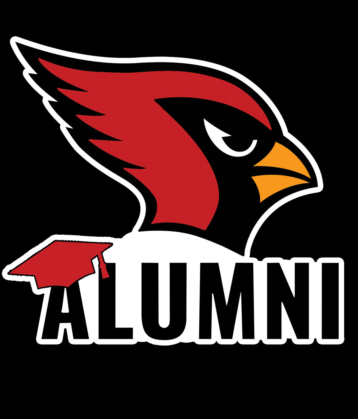 Cardinal Alumni Sticker