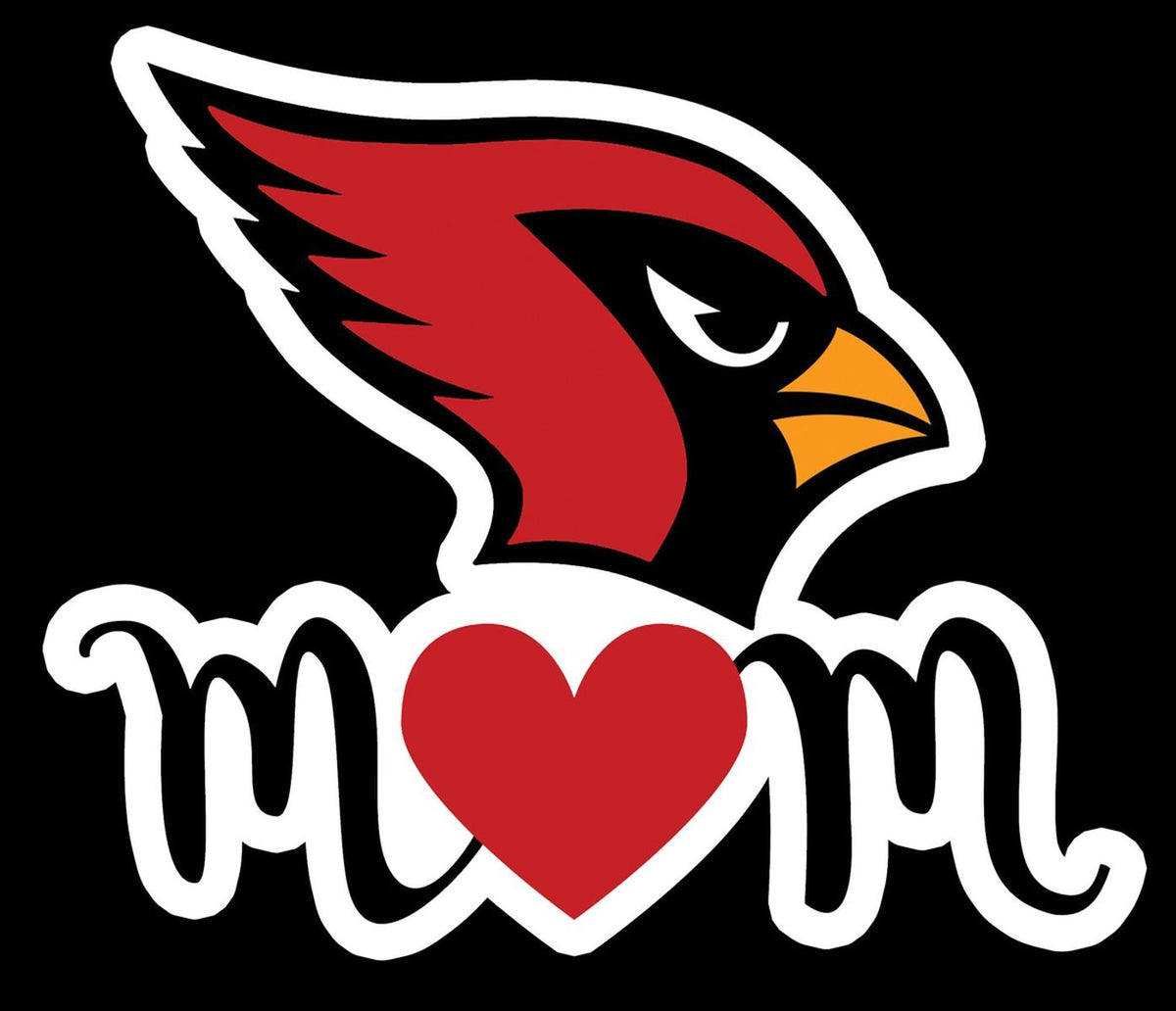 Cardinal Mom Sticker