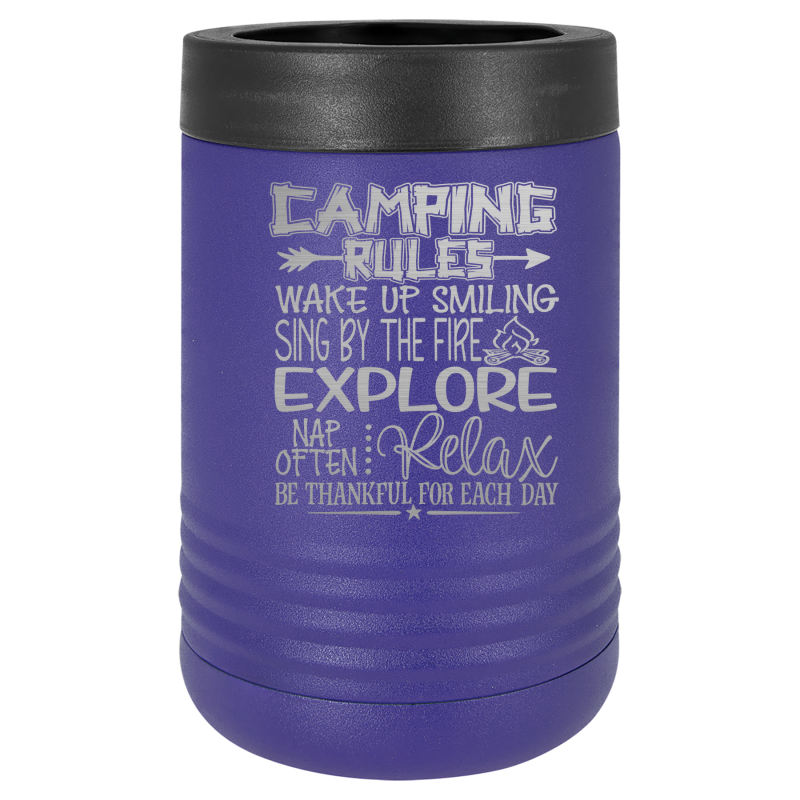 Camping Rules - Wake Up Smiling