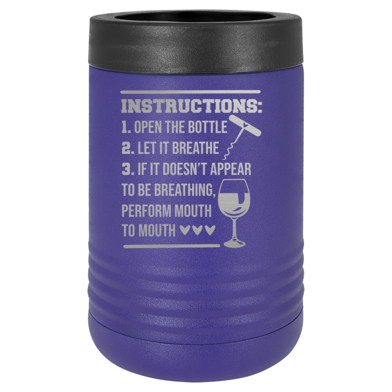 Instructions on bottle.