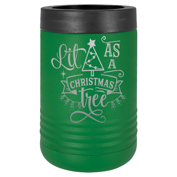 Lit as a Christmas tree.