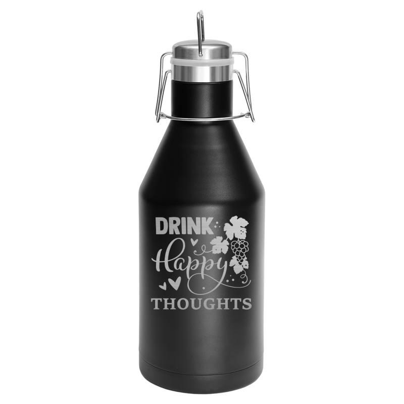 Drink happy thoughts.
