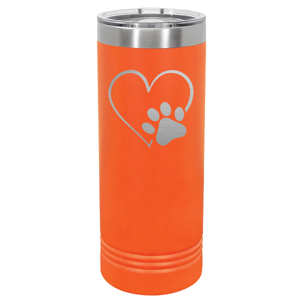 Heart, paw.