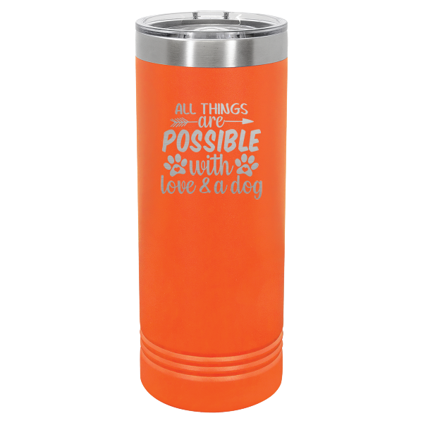 All things are possible with love, & a dog.