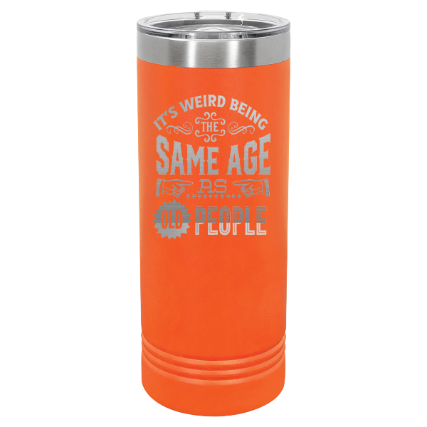 It's weird being the same age as old people.