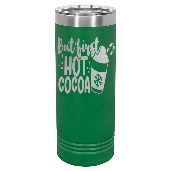 But first hot cocoa.