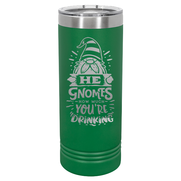 He gnomes how much you're drinking