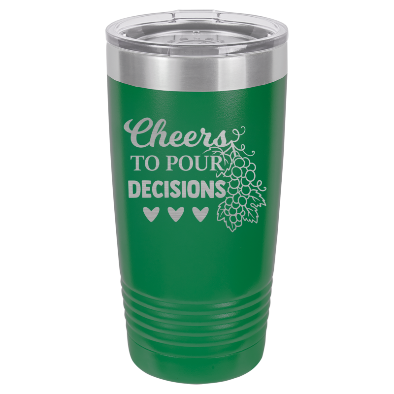 Cheers to pour decisions.