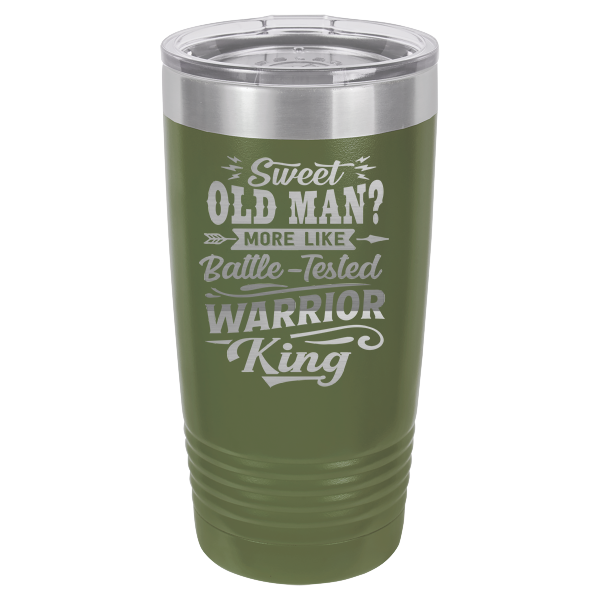 Sweet old man ? More like battle-tested warrior king.