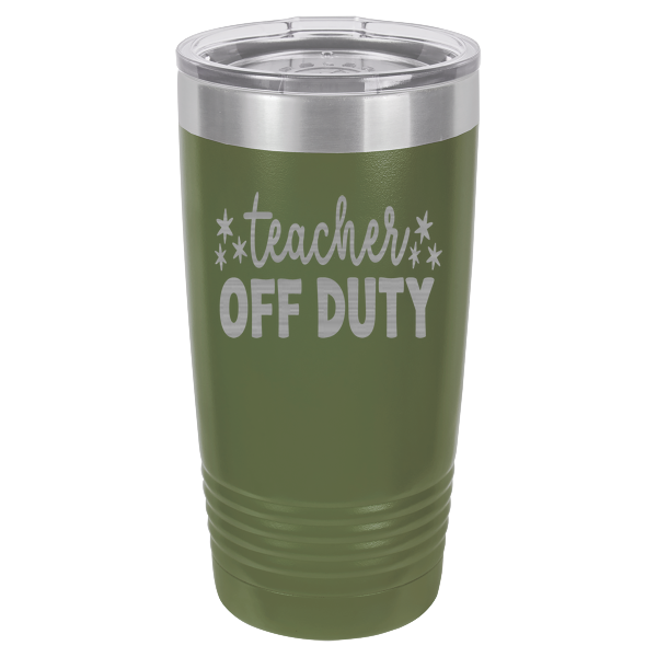 Teacher off duty.