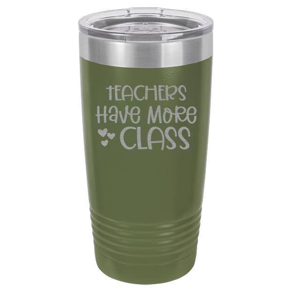 Teachers have more class.