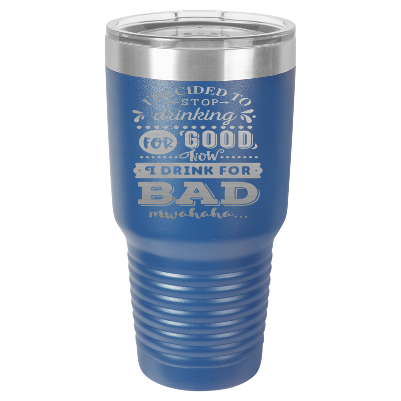 I decided to stop drinking for good.