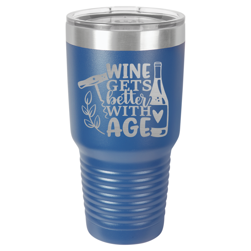 Wine gets better with age.