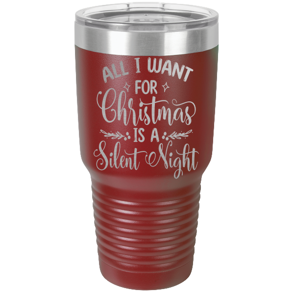 All I want for Christmas is a silent night 2.