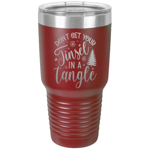 Don't get your tinsel in a tangle.