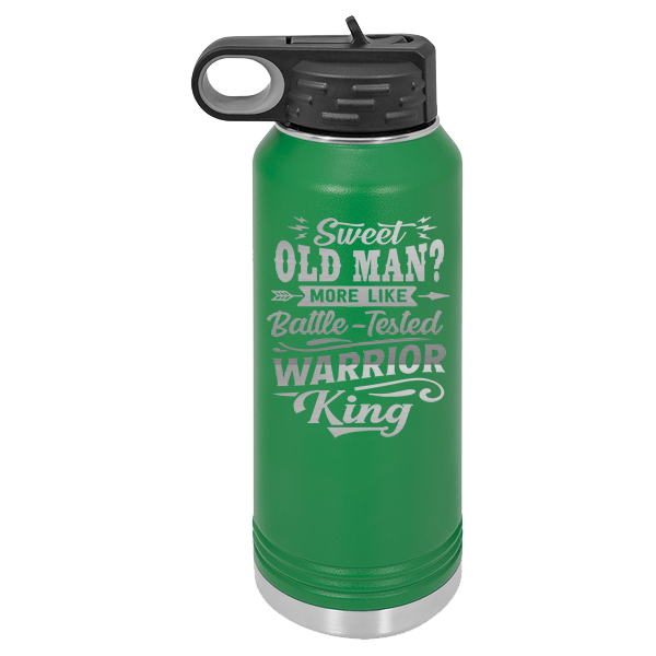 Sweet old man ? More like battle-tested warrior king.