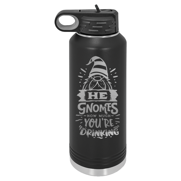 He gnomes how much you're drinking.