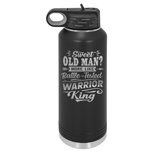 Sweet old man ? More like battle-tested warrior king.