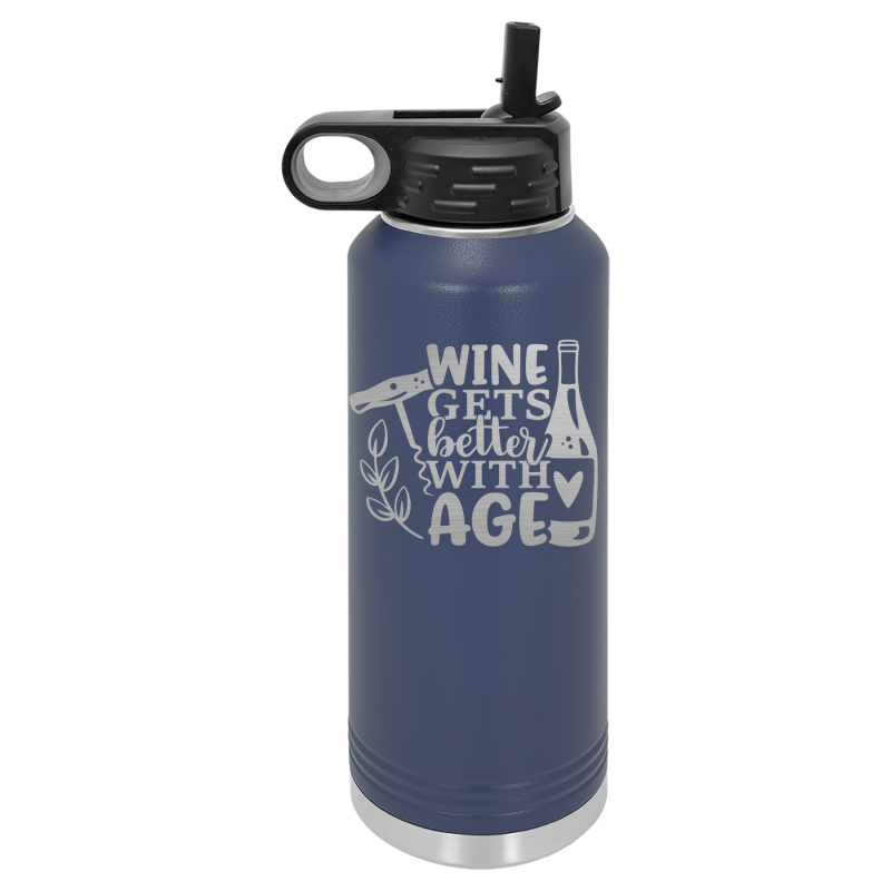 Wine gets better with age.