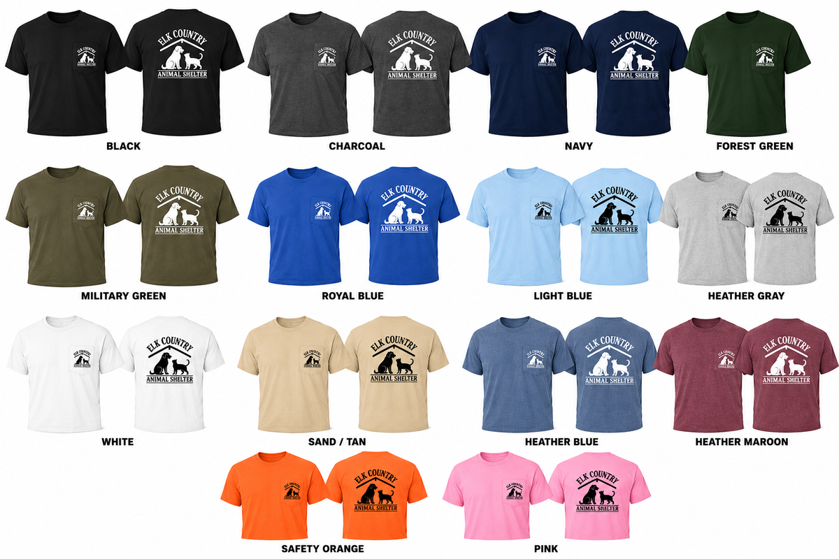 Elk Country Animal Shelter Supporter T-Shirt