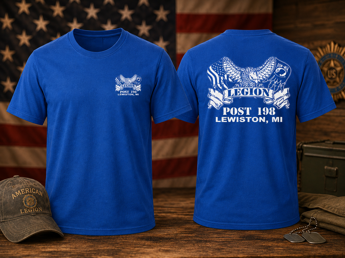 American Legion Post 198 Crew Neck T-Shirt – Classic Legion