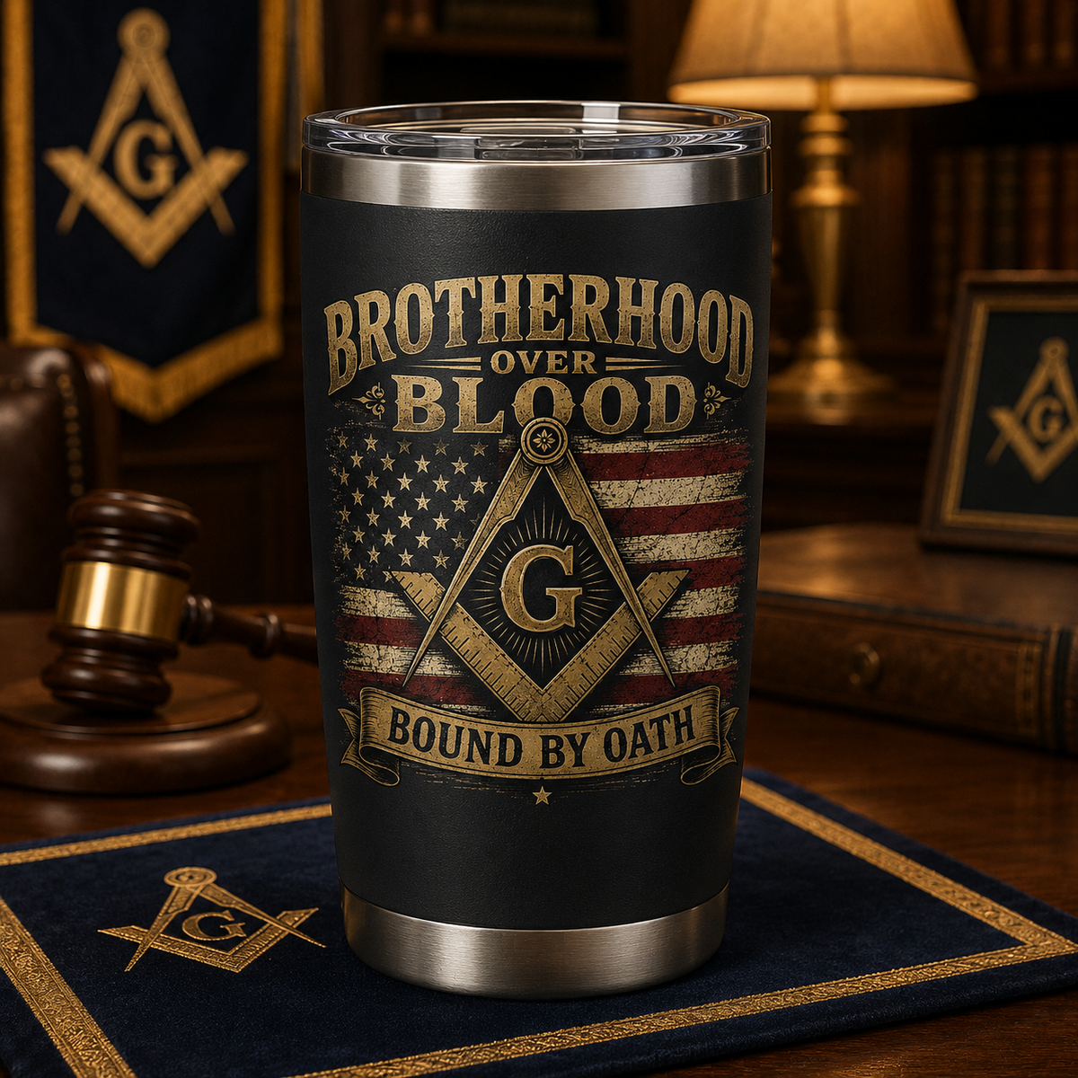 Brotherhood Over Blood 20 oz Polar Camel Tumbler