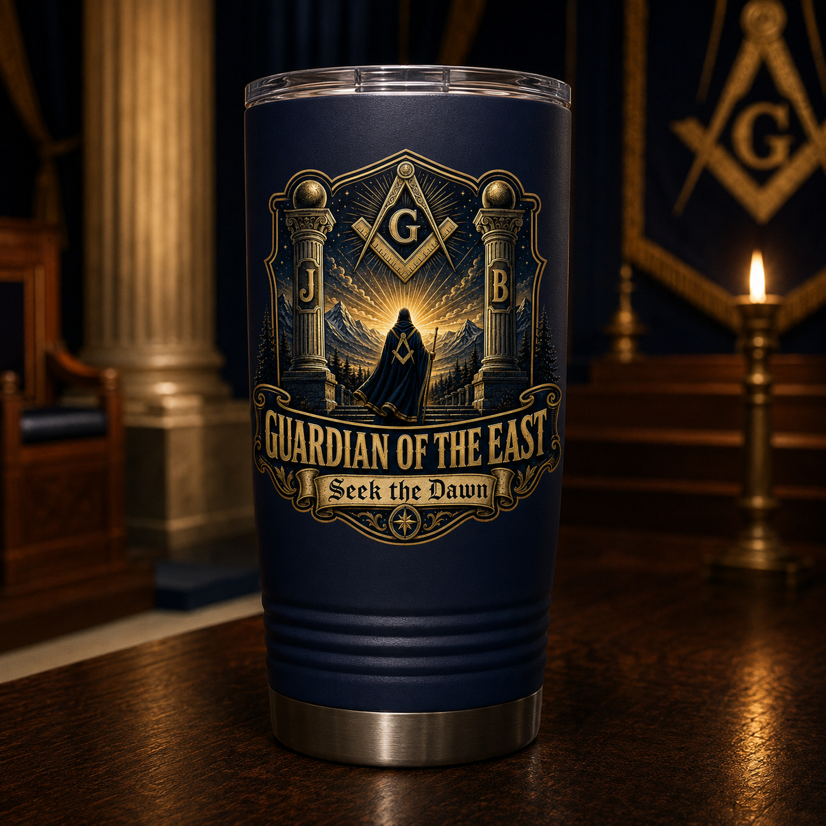 Guardian of the East 20 oz Polar Camel Tumbler
