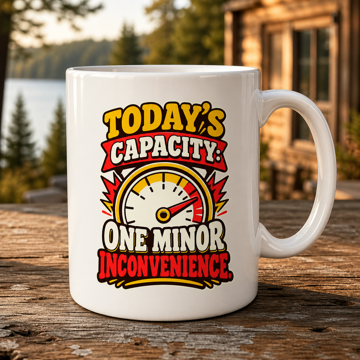One Minor Inconvenience 15oz White Coffee Mug