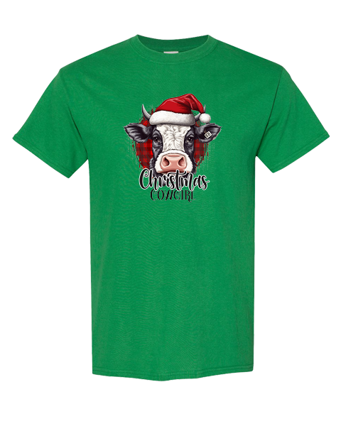 Christmas Cow girl.