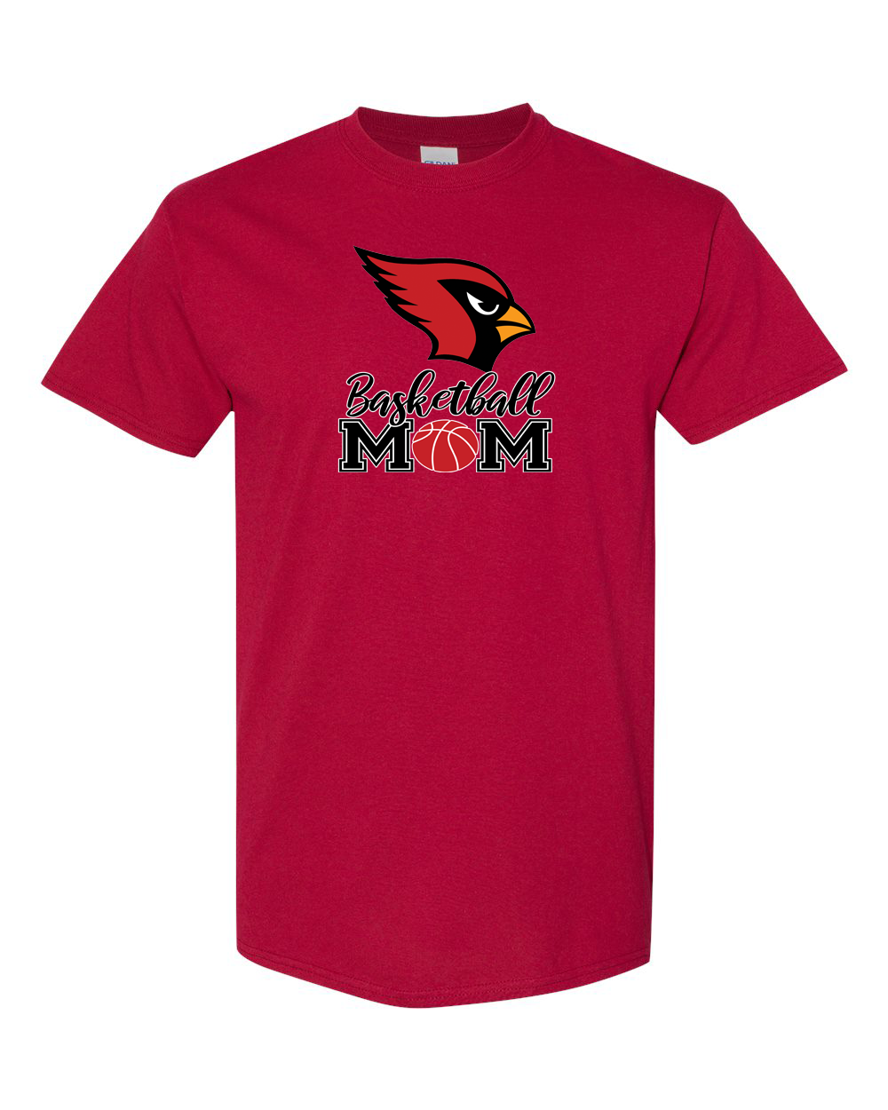 Cardinal Basketball Mom T-Shirt
