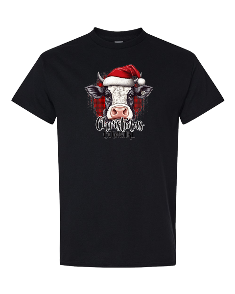 Christmas Cow girl.