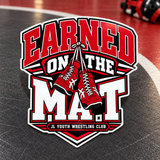 Earned on the Mat | JL Youth Wrestling Sticker
