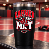 Earned on the Mat | JL Youth Wrestling 20 oz Polar Camel Tumbler