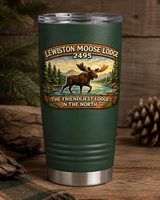 The Friendliest Lodge in the North 20 oz Polar Camel Tumbler