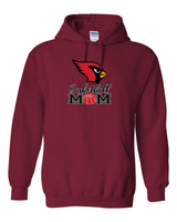 Cardinal Basketball Mom Hoodie