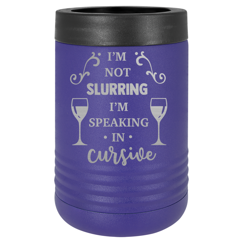 I'm not slurring, I'm speaking in cursive.