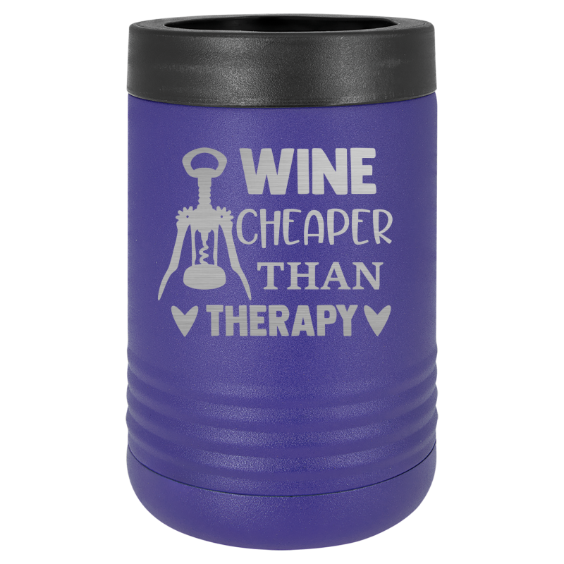 Wine cheaper than therapy.