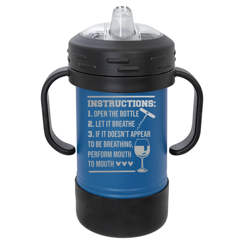 Instructions on bottle.
