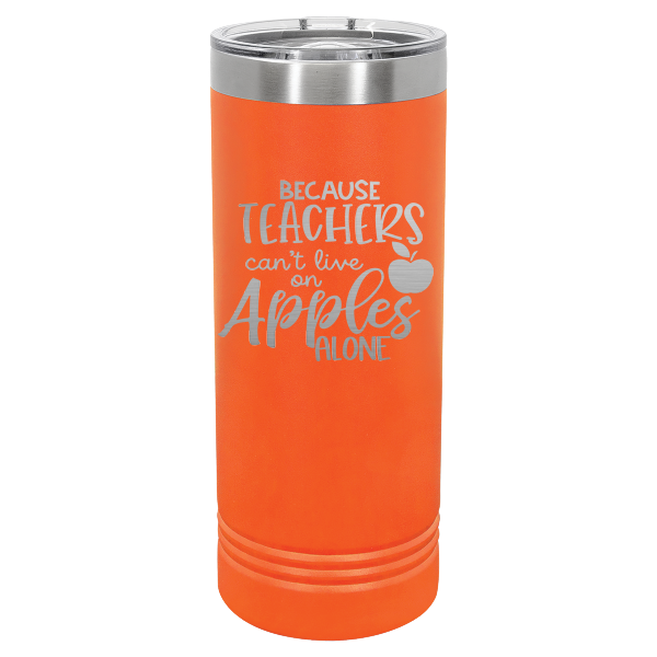 Because teachers can't live on apples alone.