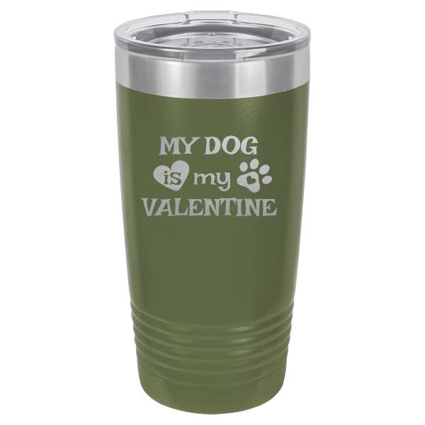 My dog is my valentine.