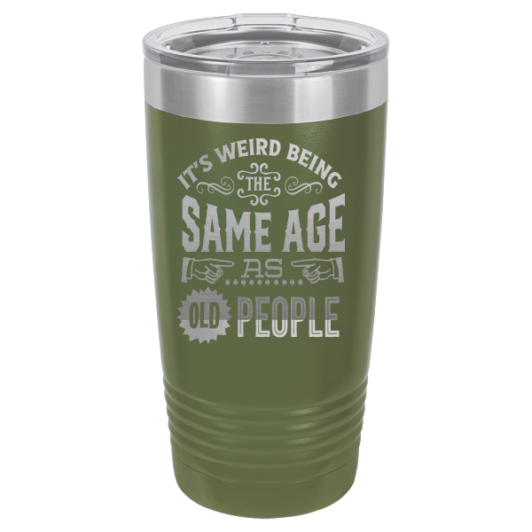It's weird being the same age as old people.