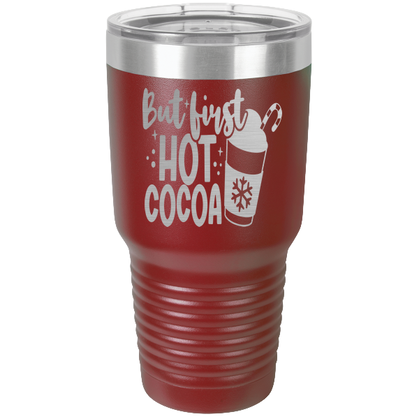 But first hot cocoa.