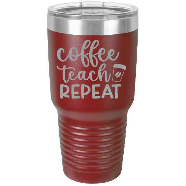 Coffee, teach, repeat.
