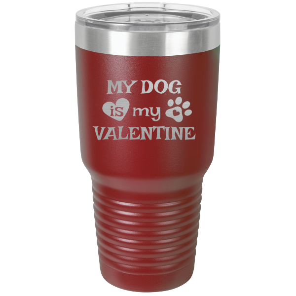 My dog is my valentine.