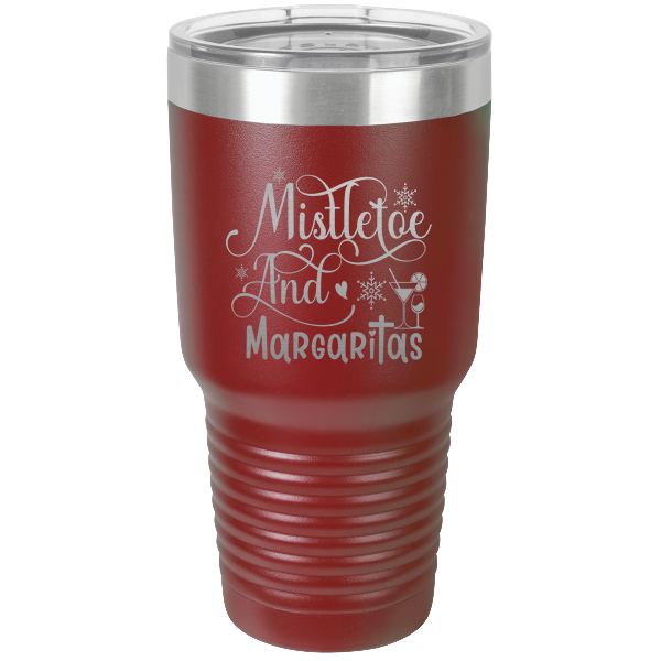 Mistletoe and margaritas.