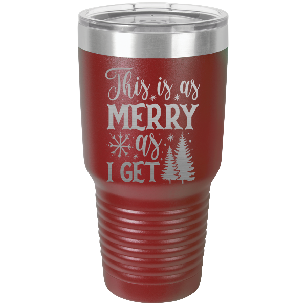 This is as merry as I get