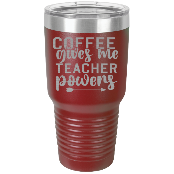 Coffee gives me teacher powers.
