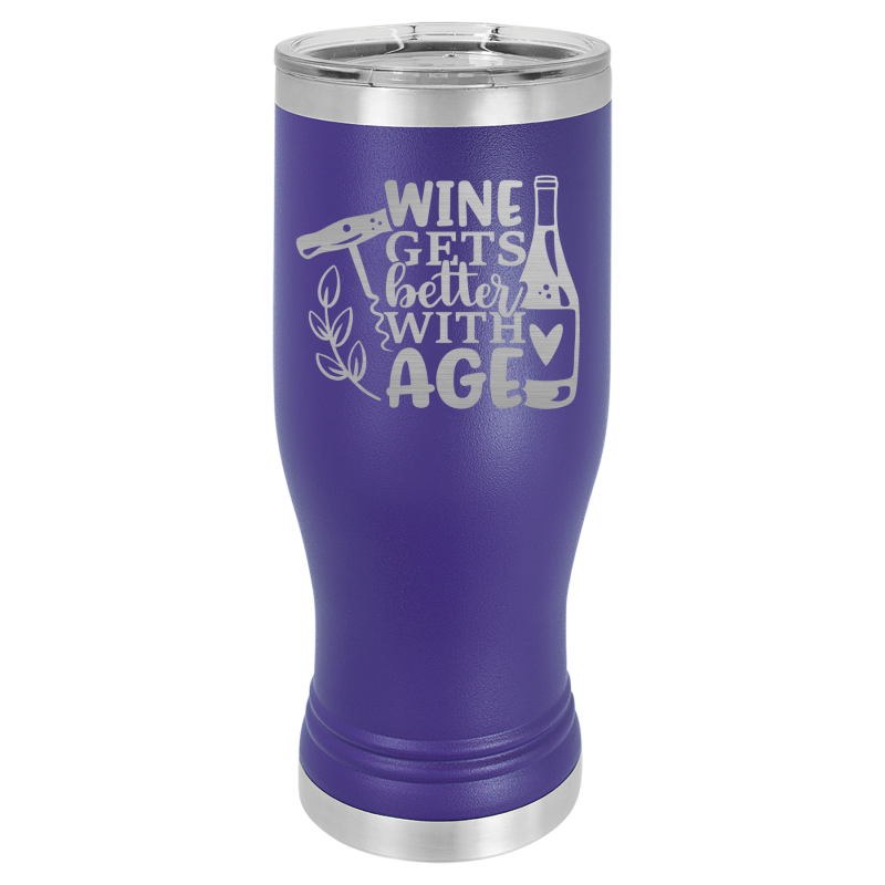 Wine gets better with age.