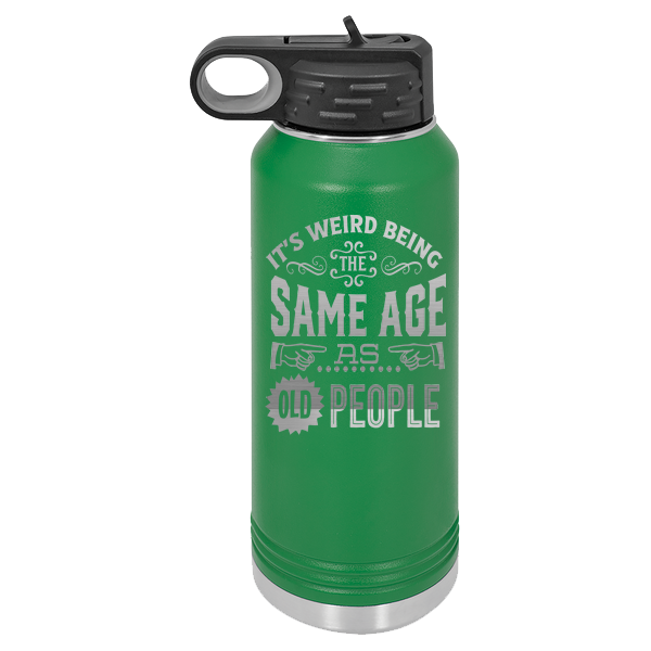 It's weird being the same age as old people.